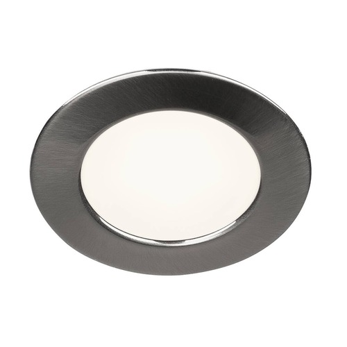 Zapuštěná - LA 112225 DL 126 LED, typ downlight, kulaté, kartáčovaný kov, teplá bílá, 12 V - BIG WHITE (SLV) - foto 1
