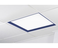 LED panely - KHL K50502.BL.OP.4K.DA WINNER LED panel modrá 4000K opál DALI 37W čtverec - KOHL-Lighting