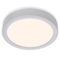 Kruhová - BRI 7117014 LED stropní svítidlo, pr. 22,5 cm, 16,5 W, matný chrom (starý kód: BRI 7117-014) - BRILONER