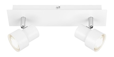 Bodová - BRI 2861-026 Bodové svítidlo 29 cm 2xGU10 10W 920lm bílé - BRILONER