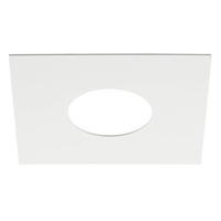 Pojistky, baterie, startéry - LA 1006138 Numinos® XS montážní rámeček hranatý 160/70 mm bílý - BIG WHITE (SLV)