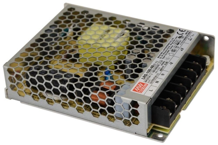 Lištové Magnetic Maytoni S35 - M TRA004DR-100S Napájecí zdroj pro kolejnicový systém 48V DC 100W stříbrný - MAYTONI - foto 1