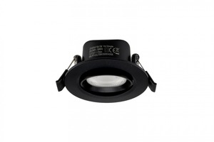 Koupelnová - IMPR 565456 Deko-Light vestavné bodové svítidlo - Surtur Tilt 68, 6 W, DIM, 2700/3000/4000 K, černá - LIGHT IMPRESSIONS