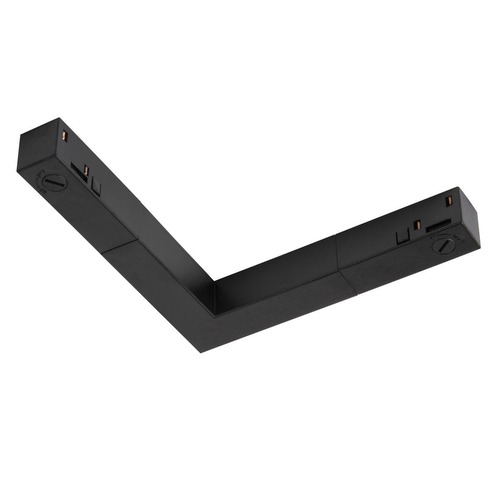 Lištové Magnetic SLV - LA 1006571 L-spojka elektrická 48 V TRACK černá, DALI - BIG WHITE (SLV) - foto 1