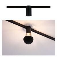 Svítidla - P 94975 URail spot Ceiling Socket černá max. 1x20W E27 stmívatelné bez zdroje světla - PAULMANN