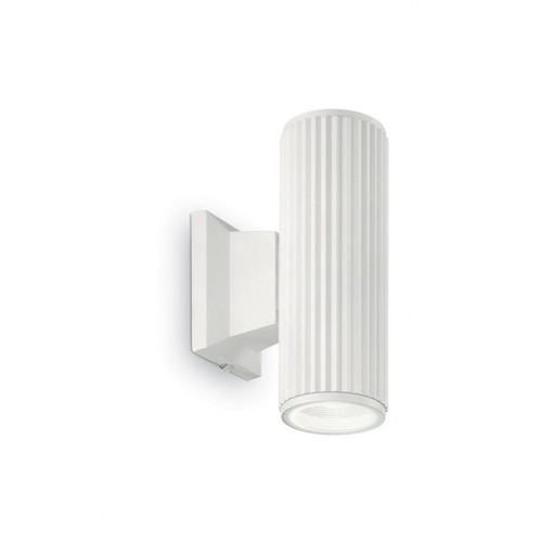 Nástěnná - ILUX 129457 Venkovní nástěnné svítidlo Ideal Lux Base AP2 bianco 129457 bílé IP44   - IDEALLUX - foto 1