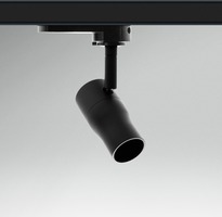 Svítidla - CEN RGMZNE-123730 Svítidlo pro 3fázovou lištu REGIA SHOP MINI ZOOM černá LED 12W 3000K CRI90 UGR16 - CENTURY