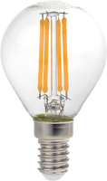 E14 - LED žárovka vlákna G45 E14 čiré sklo stmívatelné