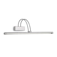 Nad obrazy/zrcadla - ILUX 007021  LED Nástěnné svítidlo Ideal Lux Bow AP114 cromo 007021 chromové 76cm   - IDEALLUX