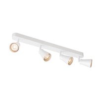 Bodová - LA 1000896 AVO QUAD, nástěnné a stropní svítidlo, čtyři žárovky, QPAR51, bílé, max. 4x50W - BIG WHITE (SLV)