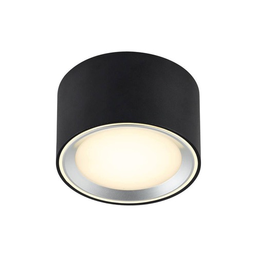 Kruhová - NOR 47540103 Přisazené downlight svítidlo Fallon 8,5W LED černá - NORDLUX - foto 1