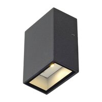 Nástěnná - LA 232465 Venkovní svítidlo QUAD I nástěnná antracit 230V/700mA LED 3W IP4 - BIG WHITE (SLV)