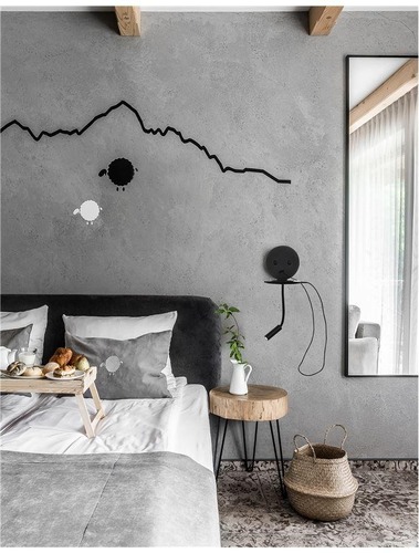 Bodová - NV 9173282 Bodové svítidlo ECLIP černý hliník nastavitelné vypínač na těle USB nabíjení LED Samsung 230V 3000K osvětlení 6W čtecí lampička 3W IP20 - NOVA LUCE - foto 1