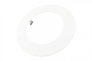 Pro zapuštěná svítidla - IMPR 931046 Deko-Light příslušenství - redukční kroužek pro zapuštěná svítidla kulatý 240/180 mm, bílá