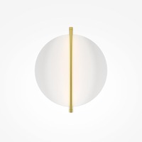 Dekorativní - M MOD279WL-L14G3K Nástěnné svítidlo Mira 3000K 14W teplá bílá zlatý hliník designové - MAYTONI