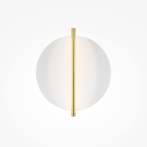 Dekorativní - M MOD279WL-L14G3K Nástěnné svítidlo Mira 3000K 14W teplá bílá zlatý hliník designové - MAYTONI - foto 1