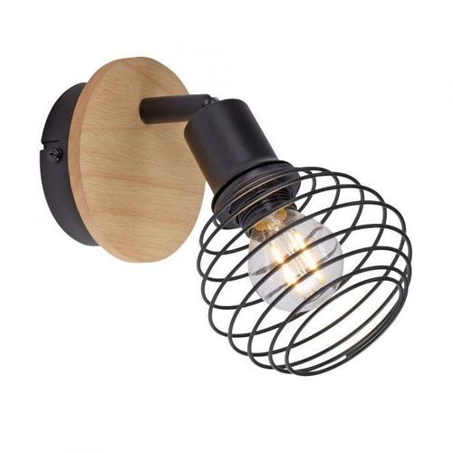 Bodová - LD 15921-79 EUGEN Nástěnné a stropní svítidlo, dřevo, přírodní, E14, LED vyměnitelné, IP20 - LEUCHTEN DIREKT / JUST LIGHT - foto 1