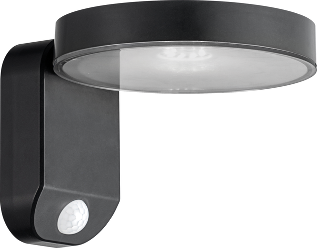 LED nástěnná svítidla Optonica - LED solární lampa 9W - kulatá - foto 1