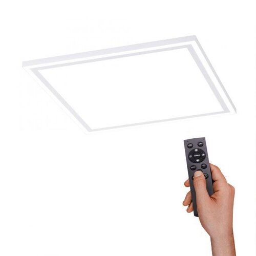 Hranatá - LD 14851-16 EDGING LED stropní svítidlo hranaté v bílé s nastavitelnou teplotou barvy 2700-5000K a funkcí stmívání - LEUCHTEN DIREKT / JUST LIGHT - foto 1