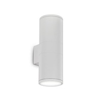 Nástěnná - ILUX 092300 Venkovní nástěnné svítidlo Ideal Lux Gun AP2 big bianco 092300 bílé 31cm IP54 - IDEALLUX