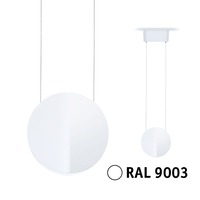 Svítidla - P 94969 URail LED závěs 3-krokové-stmívatelné Alejandro 10W 4000K stmívatelné 230V bílá - PAULMANN