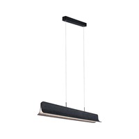 Podélná - P 79982 LED závěsné svítidlo 3-krokové-stmívatelné Noyan 2x24W antracit - PAULMANN