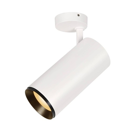 Bodová - LA 1006087 NUMINOS® SPOT XL PHASE přisazené stropní svítidlo bílé/černé 36 W 2700 K 36° - BIG WHITE (SLV) - foto 1