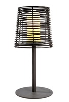 Na stůl - IMPR 836019 VÝPRODEJ Kapego stolní svítidlo Velorum 230V E27 1x max. 18W černá - LIGHT IMPRESSIONS