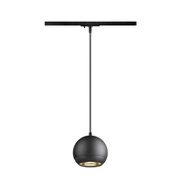 Svítidla - LA 1008174 LIGHT EYE® 150 1~ závěsné svítidlo, GU10, délka závěsu 150cm, 1x max. 13W, matně černá - BIG WHITE (SLV)