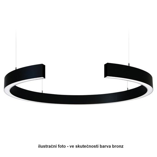 Kruhová - ARCHI SBS/37C/GI900/3K/BR/DALI Závěsné svítidlo Belo GI37-C 90cm 65W 9310lm 3000K bronz DALI - Archilight - foto 1