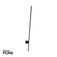 Dekorativní - PN 9407-18 PURE GRAFO LED nástěnné svítidlo, černá, úzké, nastavitelné, 110cm 3000K - PAUL NEUHAUS