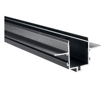Lištové Magnetic BERNINI - FAN BERNINI-TL-2M Příslušenství - zapuštěné pouzdro pro lištu Bernini AD pro 48 V kolejnicový systém, 2 m, černá - FANEUROPE