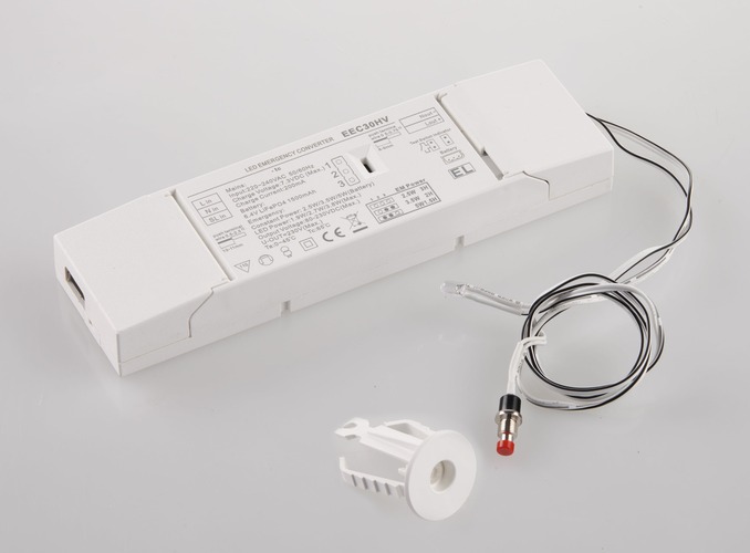 Nouzové moduly - FAN I-DRIVER-HELP-HV Nouzový modul EMERGENCY 230V 2.5W/3h, 3.5W/2h, 5W/1.5h 16x3,8x2,8 cm - FANEUROPE - foto 1