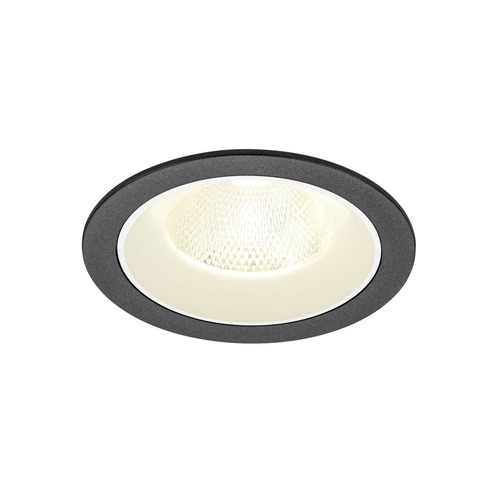 Kruhová - LA 1009793 NUMINOS® L Stropní vestavné svítidlo, 4000 K, 20°, IP20, kulaté, černá / bílá - BIG WHITE (SLV) - foto 1