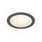 Kruhová - LA 1009793 NUMINOS® L Stropní vestavné svítidlo, 4000 K, 20°, IP20, kulaté, černá / bílá - BIG WHITE (SLV)