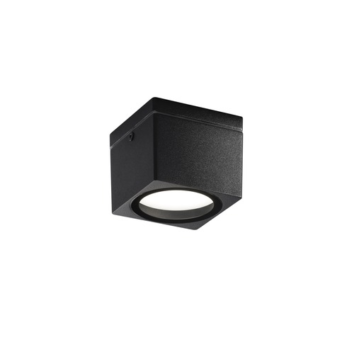 Downlight - FAN I-TOWER-Q1-NER Stropní svítidlo hliník TOWER, 1xGX53, IP54, barva černá, 90 x 90 x 72 mm - FANEUROPE - foto 1