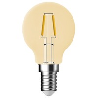 E14 - NOR 2080161458 LED žárovka kapka PÆRE-DEKO E14 G45 MINI GLOBE 4,8W DÆMP GULD - NORDLUX