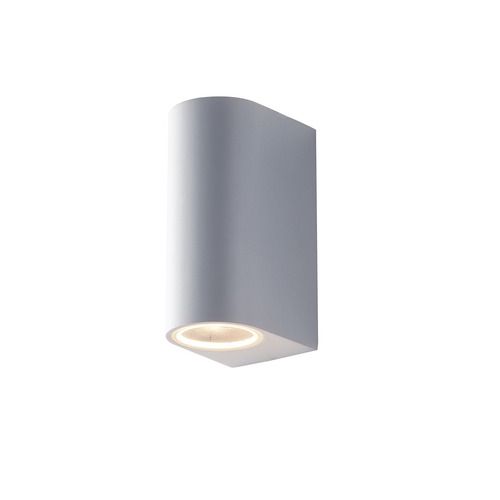 Nástěnná - FAN I-ONE-AP2 BCO Venkovní nástěnné svítidlo ONE, bílá, 2 x GU10, IP54, 13 x 9,3 x 6,7 cm - FANEUROPE - foto 1