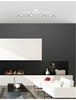 Bodová - NV 661004 Bodové svítidlo BASE matný bílý kov GU10 4x5W IP20 bez žárovky - NOVA LUCE