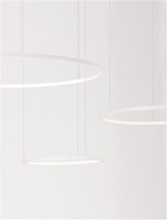 Vícečetná - NV 9210313 Závěsné svítidlo PURPLE bílá nerez ocel a silikon LED 84W stmívatelné - NOVA LUCE