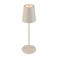 Stolní lampy pracovní - LA 1007697 VINOLINA TWO stolní svítidlo, aku, IP65, 2200/2700/3000 K, TOUCH, béžová - BIG WHITE (SLV)