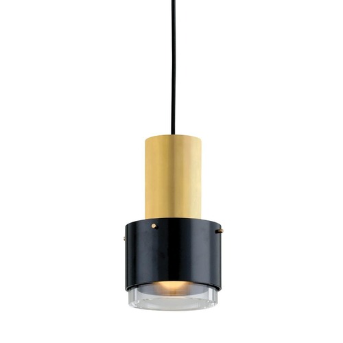 Válec - HVLG 276-41-CE Závěsné svítidlo MELROSE mosaz/akryl mosaz/čirá E27 1x60W - HUDSON VALLEY (Corbettt) - foto 1