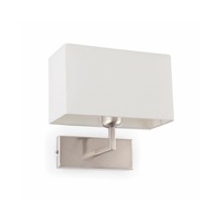 Dekorativní - FARO 62988 RODA nástěnná lampa, nikl - FARO