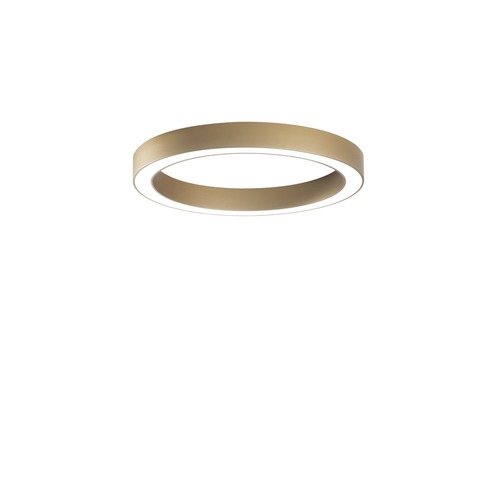 Kruhová - FAN LED-DEMOS-PL80-ORO Stropní LED svítidlo DEMOS zlatá, 80 W, 10990 lm, CCT, 80 x 8,5 cm - FANEUROPE - foto 1