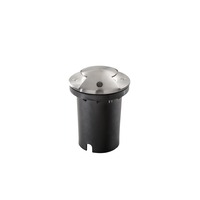 Zapuštěná - FAN I-HUMMER-R2 Pojízdné svítidlo Faro Carrabile Hummer Inox, stříbrné, 1 x GU10, 10,5 x 10,5 x 14,4 cm, IP67 - FANEUROPE