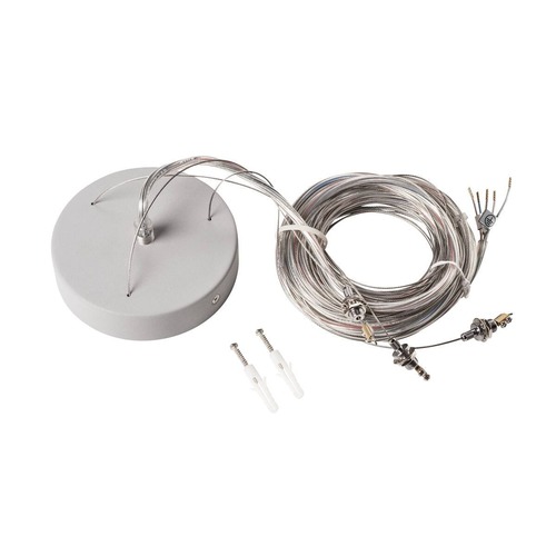 Kotvící prvky, držáky, závěsy - LA 1001951 MEDO 5m závěs, stříbrošedá - BIG WHITE (SLV) - foto 1