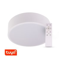 Kruhová - SMART Tuya LED svítidlo RENDO 48W CCT kulaté bílé