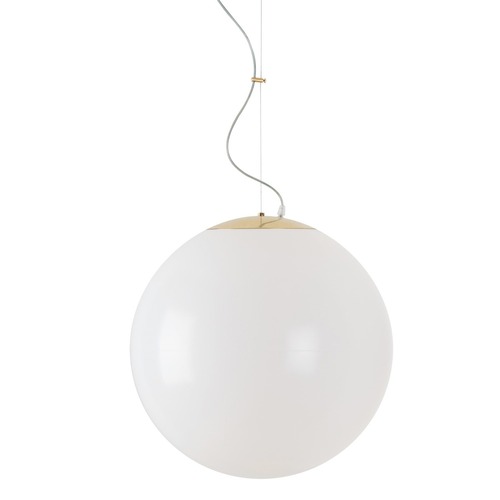 Koule - OS ISI63028 ISIS L4 PE HP závěsné plastové svítidlo mosaz / bílá IP40 3000 K 59W LED - OSMONT - foto 1