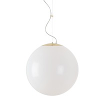 Koule - OS ISI63028 ISIS L4 PE HP závěsné plastové svítidlo mosaz / bílá IP40 3000 K 59W LED - OSMONT