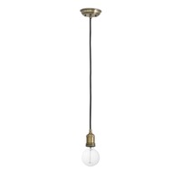 Subtilní - FARO 64137 ART závěsné svítidlo, starozlatá - FARO